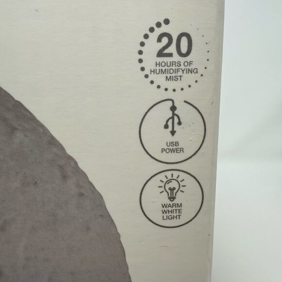 Sparoom Wireless Moon Lamp Selene Humidifier and Night Light New in Box - Picture 3 of 8